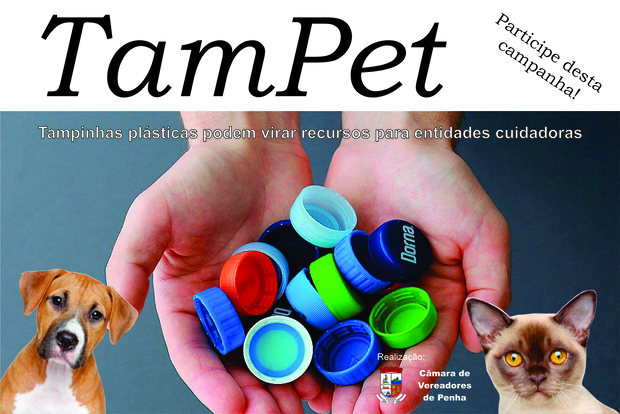 TamPet: Câmara de Penha retoma campanha das tampinhas plásticas