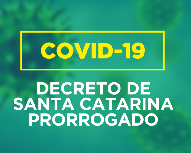 Boletim Coronavírus: Medidas restritivas de combate à pandemia em SC são prorrogadas até 26 de abril