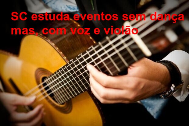 Sem requebrar: Eventos em SC podem voltar com festa sem dança e até dois músicos no palco