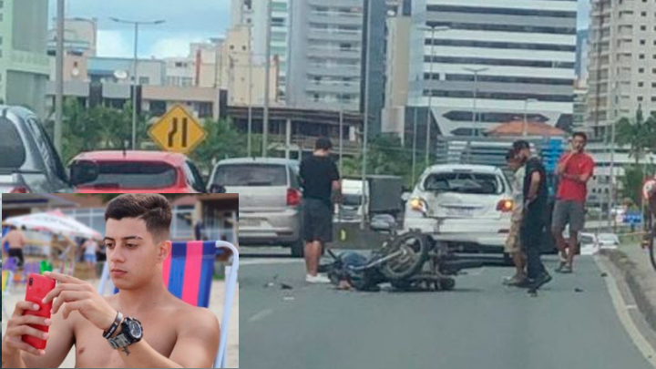 Motociclista morre em acidente na BR 101 na Meia Praia em Itapema