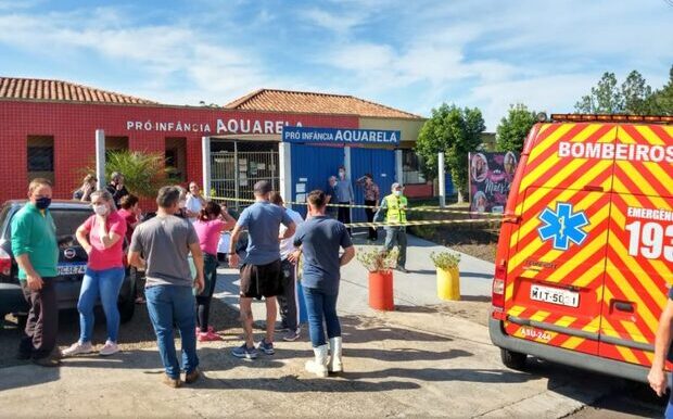 Tragédia: Jovem com facão invade creche e mata três crianças uma professora e outra funcionária em Saudades no Oeste de SC
