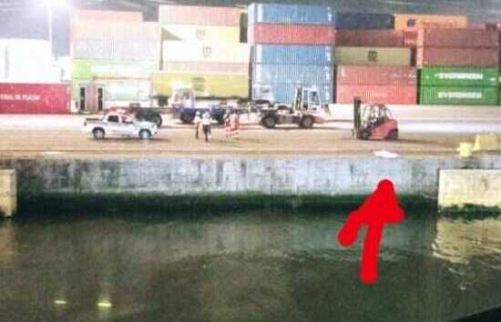 Navegantes: Identificado o corpo encontrado boiando em berço de atracação da Portonave