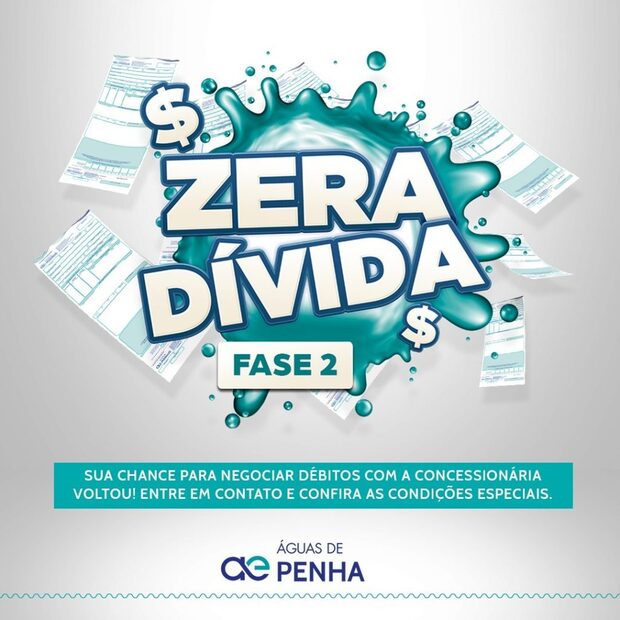 Águas de Penha segue com Zera Dívida até final de maio
