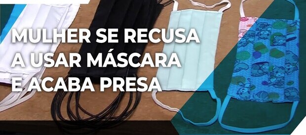 Brusque: Mulher é presa após se recusar usar máscara e dá tapa em funcionário de Terminal Urbano