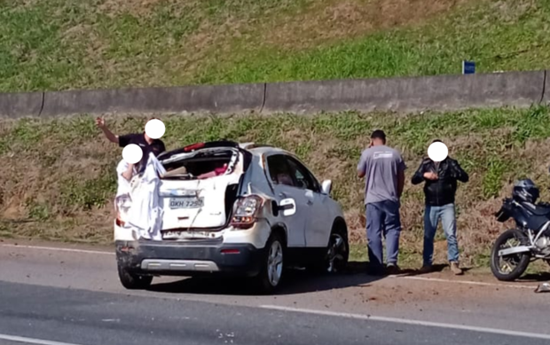 BR-101: Três acidentes em menos de meia hora entre Navegantes e Penha