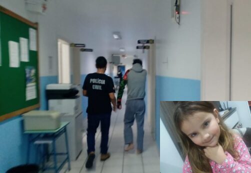 Justiça decreta prisão preventiva de pai que assumiu ter matado a filha em Guaramirim