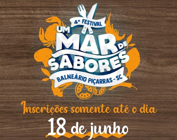 Balneário Piçarras: Inscrições para o festival gastronômico Um Mar de Sabores estão abertas até dia 18