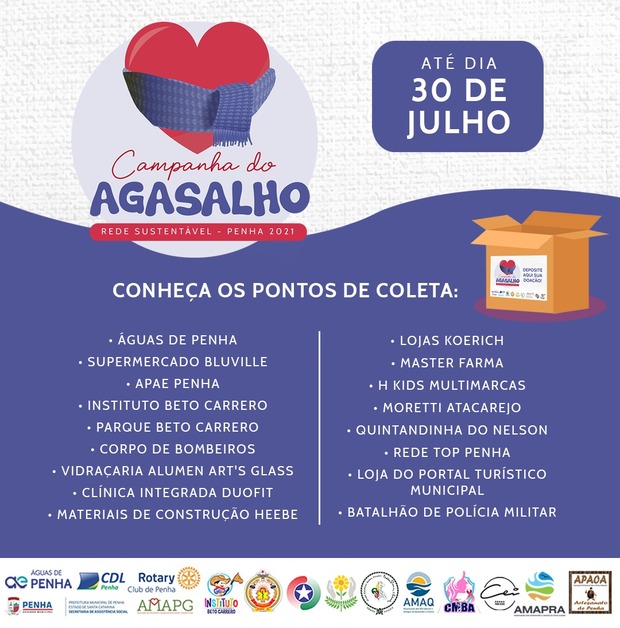 Frio intenso faz aumentar procura por cobertores e agasalhos em Penha