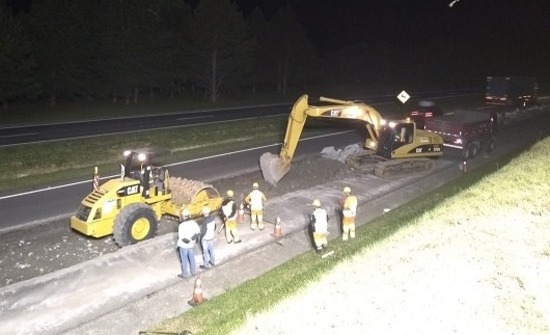 Atenção Motoristas: Obras de repavimentação da BR-101 em trechos de Barra Velha à Balneário Piçarras acontecem até quinta-feira em período noturno