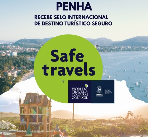 Penha recebe selo internacional de Destino Turístico Seguro