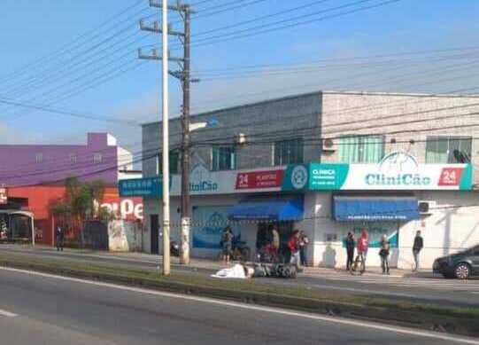 Itajaí: Motociclista morre em acidente na avenida Reinaldo Schimithausen