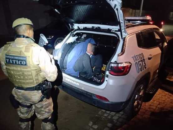 Balneário Piçarras: Polícia prende um dos autores dos atentados às bases da PM e PRF