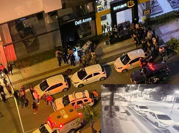 Balneário Camboriú: Casal é baleado em frente da academia Smart Fit