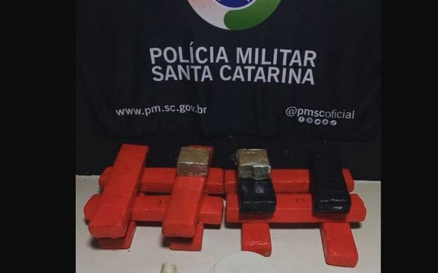 Itajaí: Homem é preso com 11 quilos de maconha na Jorge Lacerda