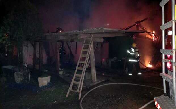 Barra Velha: Incêndio destrói centro de umbanda no bairro Itinga