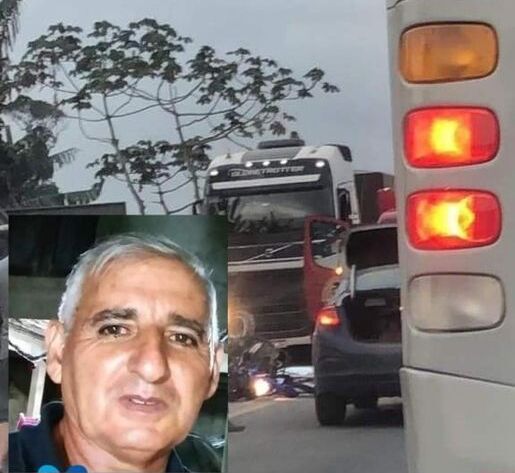 São Francisco do Sul: Motociclista bate em caminhão e morre na BR-280