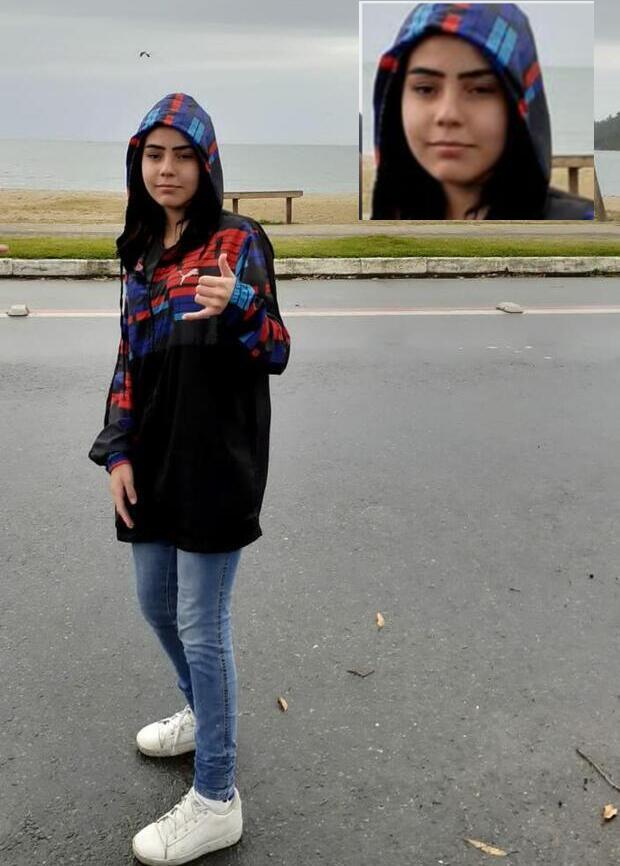 Desaparecida: Jovem de 14 anos saiu para ir festinha de aniversário no sábado no Centro de Penha e não retornou pra casa