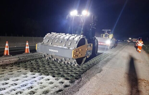 Recapeamento: BR-101 terá restrição parcial de tráfego a noite de Itajaí à Balneário Piçarras
