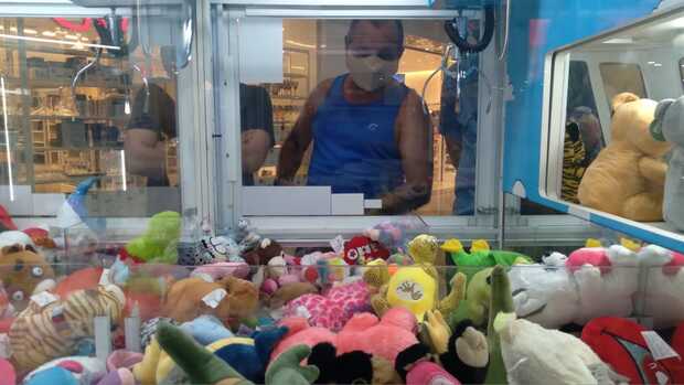 Pega-pega: Máquinas de bichinhos de pelúcia podem estar com os dias contados em SC