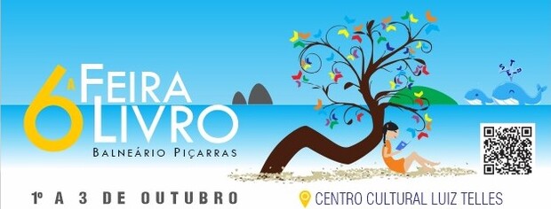 Cultura: Começa amanhã a 6ª Feira do Livro de Balneário Piçarras