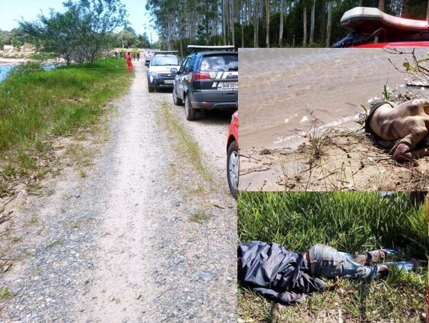 Araquari: Dois homens são encontrados mortos próximo de um lago no bairro Rainha