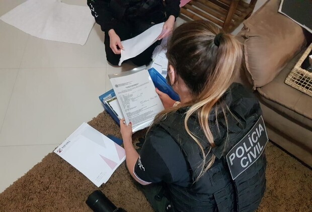 Polícia Gaúcha faz operação no litoral norte catarinense contra quadrilha que atuava em roubo de cargas na divisa com a Argentina
