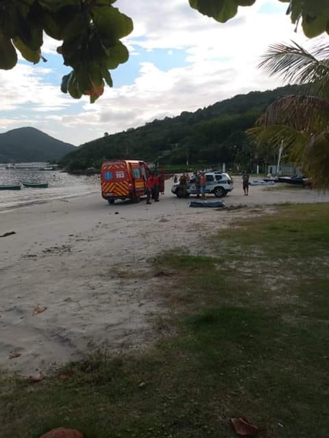 AFOGAMENTO: CORPO DE HOMEM É ENCONTRADO NA PRAIA CENTRAL DE PORTO BELO