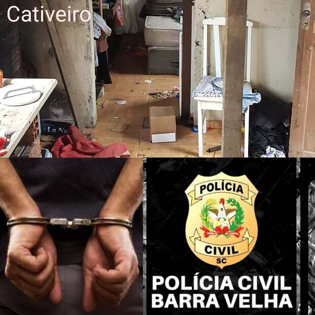 Barra Velha: Acusado de roubar e de manter vítima em cárcere privado é preso pela Polícia Civil