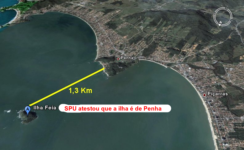 Ilha Feia: Campanha publicitária cria saia-justa entre Balneário Piçarras e Penha