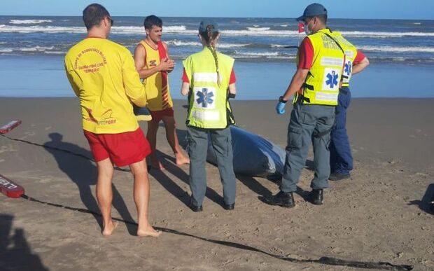 Afogamento: Corpo de homem é encontrado na praia Central de Navegantes