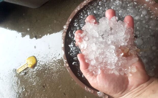 Temporal: Caiu pedra em Itajaí e Navegantes