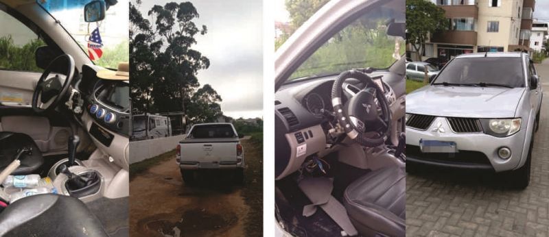 Balneário Piçarras/Penha: Polícia recupera quatro veículos furtados na região nos últimos três dias