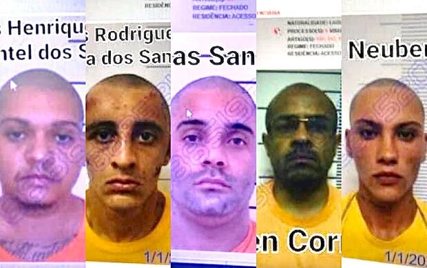 Itajaí: Cinco presos continuam foragidos da penitenciária da Canhanduba