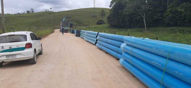 CASAN mobiliza nova adutora de água ligando o Rio Novo ao Rio Piçarras