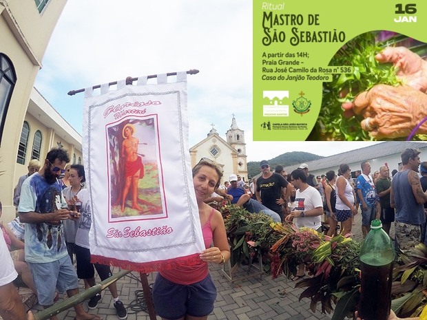 Penha: “Levada” ou “Puxada” do Mastro de São Sebastião acontece neste domingo na Igreja de São João Batista, em Armação do Itapocoróy