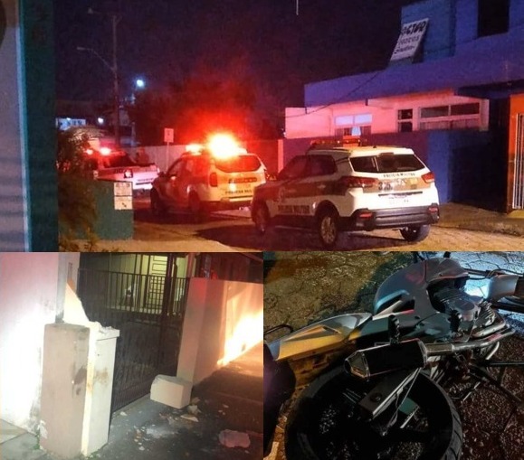 Navegantes: Motociclista bate em muro e morre quando fugia da PM