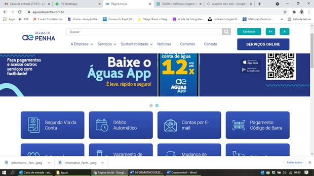 Águas de Penha aproxima população através de plataformas digitais