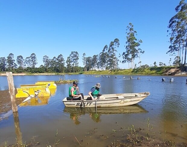 Novos estudos da Águas de Penha ampliam conhecimento sobre a capacidade da lagoa do bairro Santa Lídia