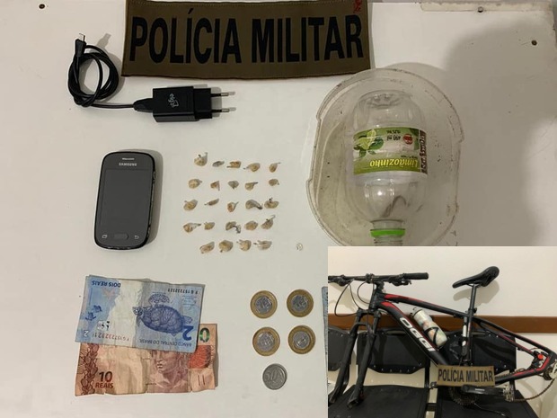 Balneário Piçarras: Dupla é presa por tráfico de drogas no beco da Querosene