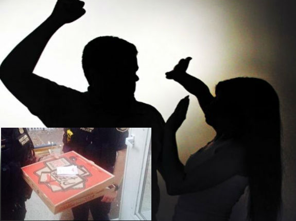 Violência Doméstica: Mulher liga para polícia fingindo pedir pizza e denuncia marido por ameaças em Itapema