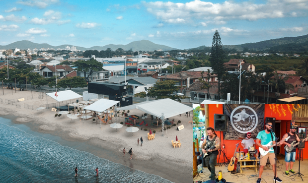 Penha: Banda Fishmongers anima o Arena Verão SC neste sábado na praia Alegre