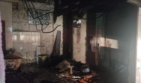 Balneário Piçarras: Princípio de incêndio destrói parcialmente casa no bairro Santo Antônio