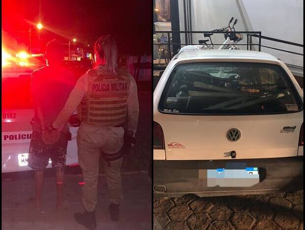 Balneário Piçarras: Ladrão é preso em flagrante quando tentava furtar um veículo próximo da Avenida Beira-Mar