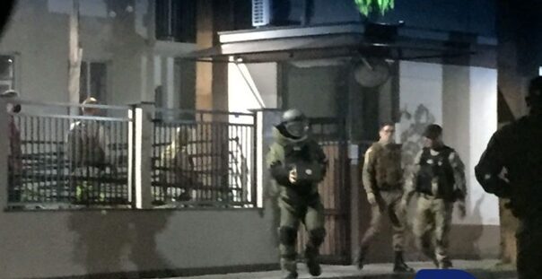 Joinville: Explosivo é flagrado em condomínio e retirado pelo BOPE