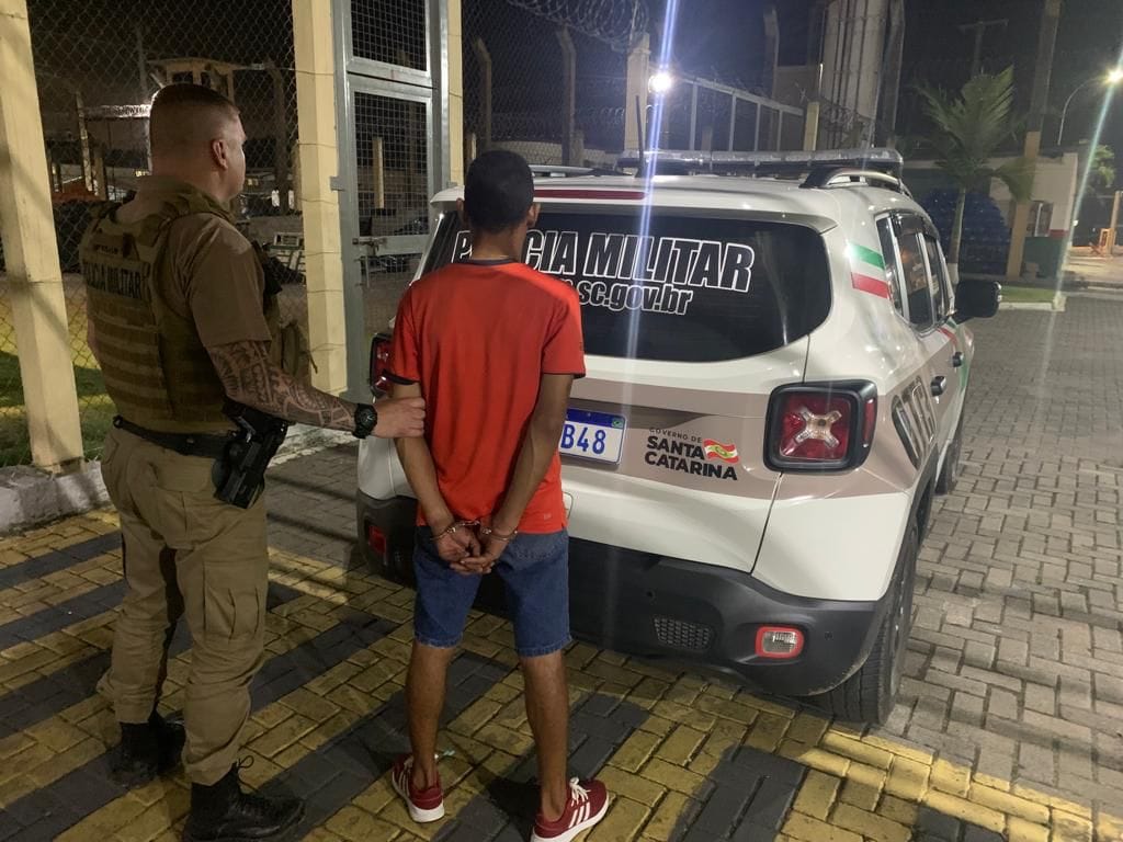 Balneário Piçarras: Procurado pela justiça do Pará é preso no bairro Itacolomi
