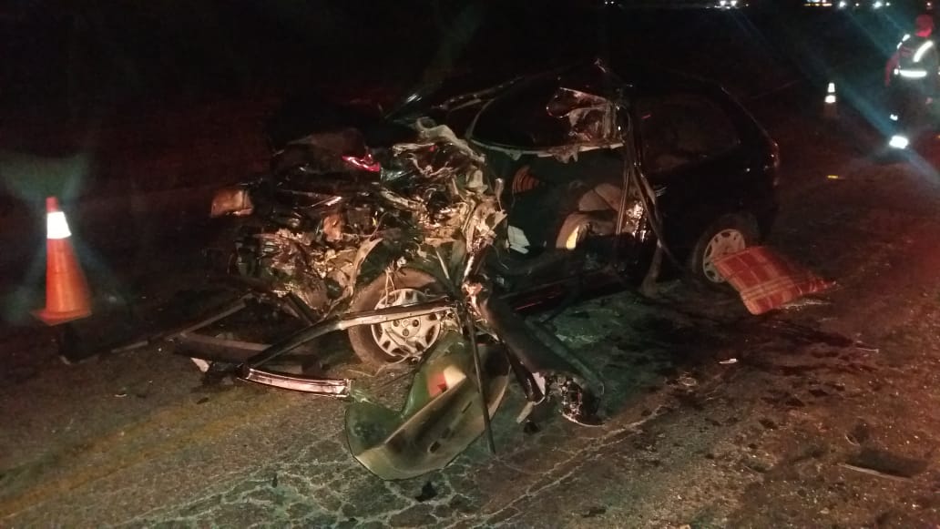 NO MACHADOS: MOTORISTA DE FIAT PÁLIO DE BARRA VELHA MORRE EM ACIDENTE NA BR-470 EM NAVEGANTES