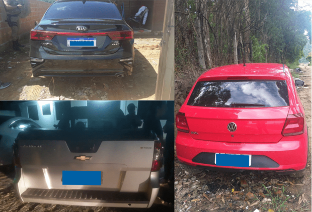 Balneário Piçarras/Penha: Polícia recupera três veículos roubados no final de semana