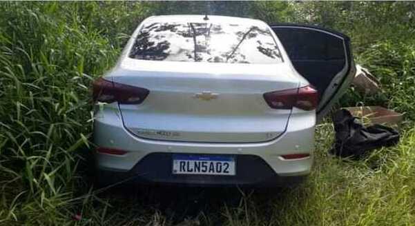 Recuperado: Onix de vigia levado no assalto na Escola Professora Ivone Nympha Maia Adriano (EJA) é encontrado pela PM