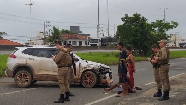 Barra Velha: Trio é preso no bairro São Cristóvão após perseguição policial que iniciou na Quinta dos Açorianos