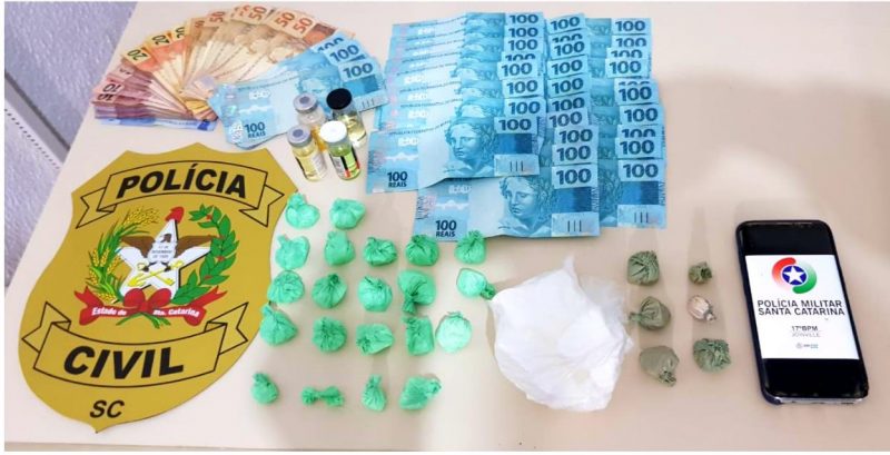EM BARRA VELHA: TRIO É PRESO COM DROGAS E NOTAS FALSAS EM BOATE NO TABULEIRO